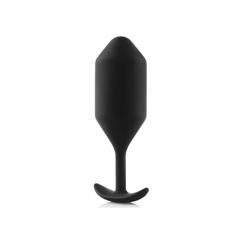 Plug analny - B-Vibe Snug Plug 4 Black